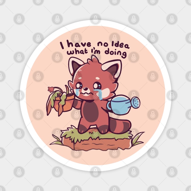 Gardening Woes Magnet by TechraNova